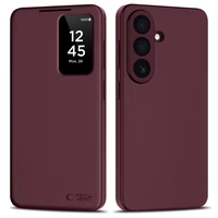 Tech-Protect Smart Wallet Case for Samsung Galaxy S26 - Burgundy