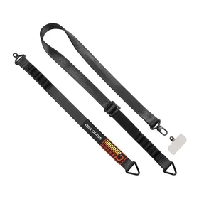 DUX DUCIS Outdoor Cross Body – kryžminė telefono dirželė – juoda