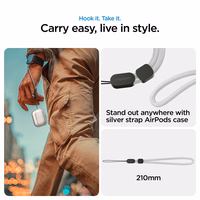 Spigen Liquid Crystal dėklas AirPods Pro 3 skaidrus