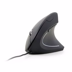 GEMBIRD MUS-ERGO-01 ergonominė optinė USB Type-A pelė, juoda