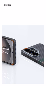 "Benks Magnetic Armor Pro Aurora Kevlar 600D" dėklas (D050), skirtas "Samsung Galaxy S26 Ultra