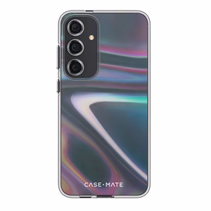Чехол Case-Mate Soap Bubble для Samsung Galaxy S24+, переливающийся