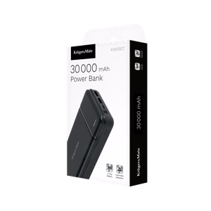 Kruger&Matz išorinė baterija, 30000 mAh, Li-Polymer