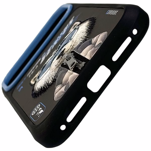 Nimmy Cool&Cute 2.0 vilko dėklas telefonui iPhone 17 Pro Max - juodas