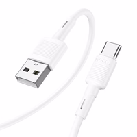 Kabelis USB A į USB C Hoco 3A 1 m X83 baltas