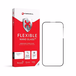 Hybrid glass to iPhone 17 PRO MAX / 18 PRO MAX Forcell Flexible 5D black