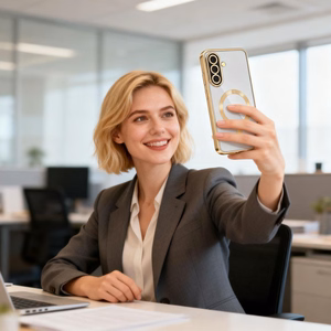 Tech-Protect MagFlex MagSafe dėklas Samsung Galaxy A27 5G, skaidrus auksinis