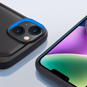 Raptic X-Doria Slim dėklas telefonui iPhone 14 Plus galinis dangtelis juodas