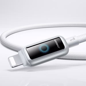 USB kabelis Joyroom S-A55 USB-A to Lightning 3A 1.2m baltas