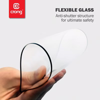 Crong 7D Nano lankstus Glass - 9H Hybrid Glass the entire Xiaomi Mi 10 Lite screen
