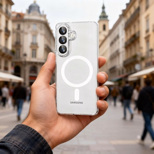 "Tech-Protect FlexAir MagSafe" dėklas "Samsung Galaxy S26+" - skaidrus