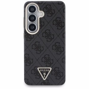 Guess dėklas 4G Triangle Logo MagSafe skirtas Samsung Galaxy S26 Plus juodas