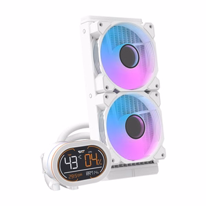 Darkflash DH240D procesoriaus vandens aušintuvas (baltas)