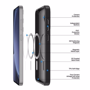 Dėklas Dux Ducis Yind skirtas Samsung S936 S25 Plus juodas