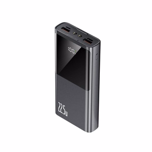 Išorinė baterija Tech-Protect PB13 20000mAh 22.5W 2x USB-A / USB-C / Lightning su USB-C / USB-A kabeliu - pilka