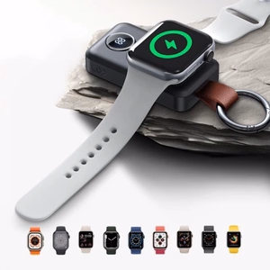Išorinė baterija Joyroom JR-WQW01 juoda 2000mAh (Apple Watch)