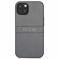 Guess GUHCP13SPSASBGR iPhone 13 mini 5.4" pilkas/pilkas Saffiano Dirželis