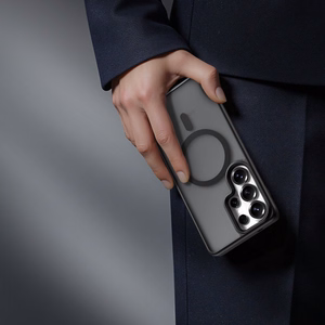 Rock Guard Touch Matte Series magnetinis dėklas skirtas Samsung Galaxy S26 Plus juodas