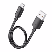 Kabelis USB A į USB C Hoco PD 2,4A 27W 0,25 m X96 juodas