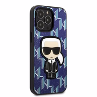 Karl Lagerfeld KLHCP13XPMNIKBL Dėklas telefonui iPhone 13 Pro Max 6.7" - mėlynas (m)
