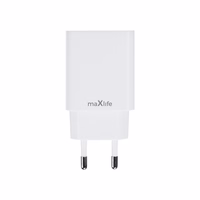 Maxlife MXTC-13-20C PD QC įkroviklis 1x USB-C 20W baltas