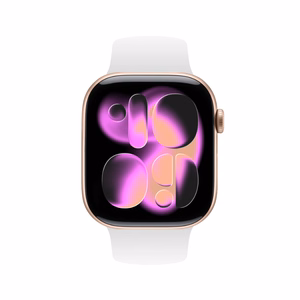 Crong Liquid dirželis, skirtas Apple Watch 38 / 40 / 41 / 42 mm, baltas