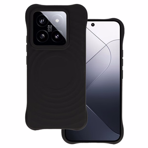 Tel Protect Wave Magnetinis dėklas telefonui Xiaomi 14 Pro juoda