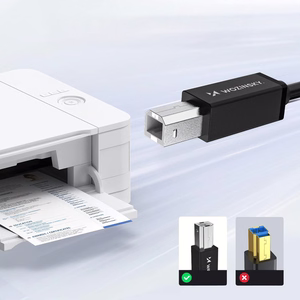 Wozinsky WKDDY3S USB-B - USB-A 480Mb/s kabelis 2m - juodas