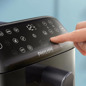 Philips Dual Basket Airfryer NA462/70 4000 Series Power 2750 W Capacity 10 L Rapid Air technology Black