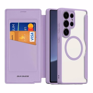 Чехол Dux Ducis "Skin X Pro" для Samsung S938 S25 Ultra фиолетовый