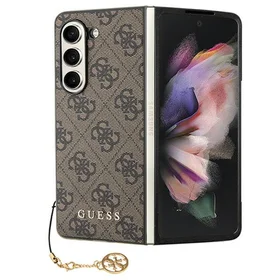 Dėklas telefonui Samsung Galaxy Z Fold5 (4G Charms Collection) – rudas