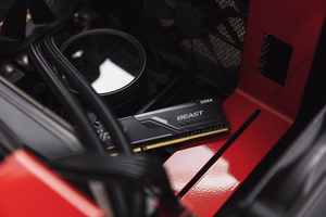 Kingston Technology FURY Beast 16GB 3200MT/s DDR4 CL16 DIMM (2 vnt. rinkinys) juodas