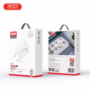 XO sieninis įkroviklis CE06 PD 30W 1x USB-C baltos spalvos