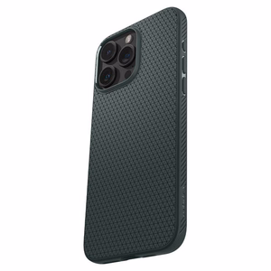 Spigen Liquid Air iPhone 15 Pro Max dėklas - tamsiai žalias