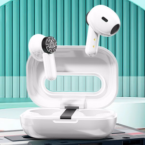 WEKOME VA06 Vanguard Series Bluetooth 5.2 TWS belaidės ausinės su įkrovimo dėklu, baltos
