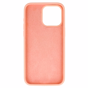 Silicone Lite dėklas telefonui iPhone 13 Pro persikinis