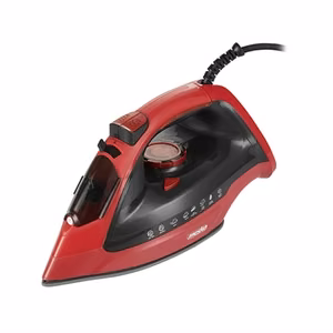 Mesko MS 5031 steam iron, 2400 W, 40 g/min continuous steam, 70 g/min steam boost, Red/Black