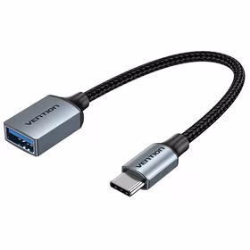 Vention CCXHB USB kabelis USB 3.2 Gen 1 (3.1 Gen 1) 0,15 m USB C USB A Pilka