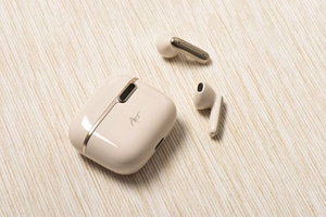 ART belaidės ausinės Bluetooth TWS + docking stotis Type C AP-TW-B4W balta