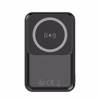 "Forever" belaidis maitinimo bankas MATB-100 PD QC 22,5W 10000 mAh magnetinis juodas