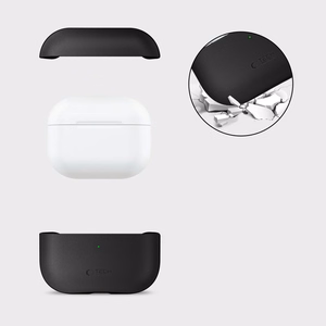 Tech-Protect NaturalFit dėklas AirPods Pro 3 juodas
