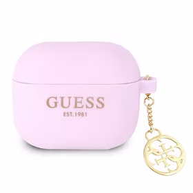 Guess GUA3LSC4EU AirPods 3 dėklas violetinis/violetinis Charm 4G Collection