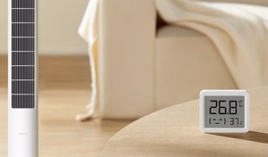 Xiaomi Smart Temperature and Humidity Monitor 3 Mini QBH4312GL – compact temperature-and-humidity monitor, white