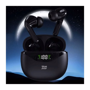 Belaidės ausinės Blue Star T60 TWS juodos