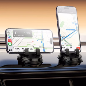 Automobilinis telefono laikiklis Hoco H55 (dashboard) juodas
