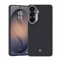 Benks Magnetic Armor Air Armor Grid Kevlar Dėklas Metal Frame 600D (E048) for Samsung Galaxy S26 juodas