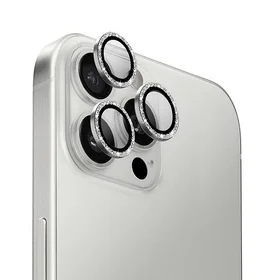 Uniq Optix Camera Lens Glass for iPhone 16 Pro / 16 Pro Max - Silver