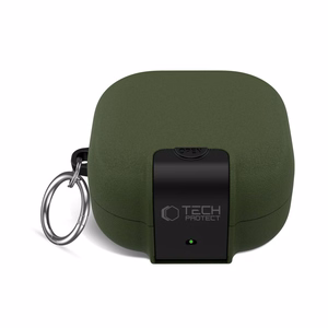 Tech-Protect Slim Hook dėklas skirtas Samsung Galaxy Buds 4 / 4 Pro žalias