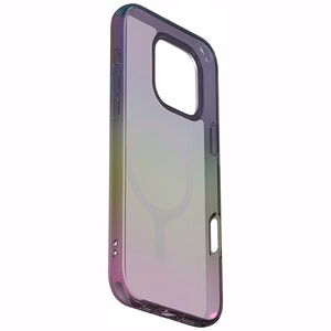 Uniq Iridescia Magclick įkrovimo dėklas iPhone 16 Pro – juodas