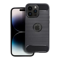 CARBON dėklas telefonui IPHONE 12 Pro Max juodas